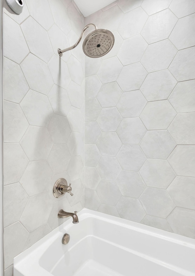 bathroom featuring tub / shower combination