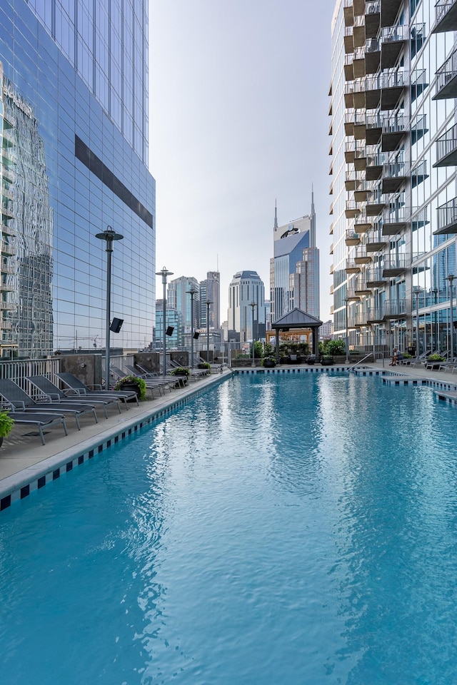 view of swimming pool