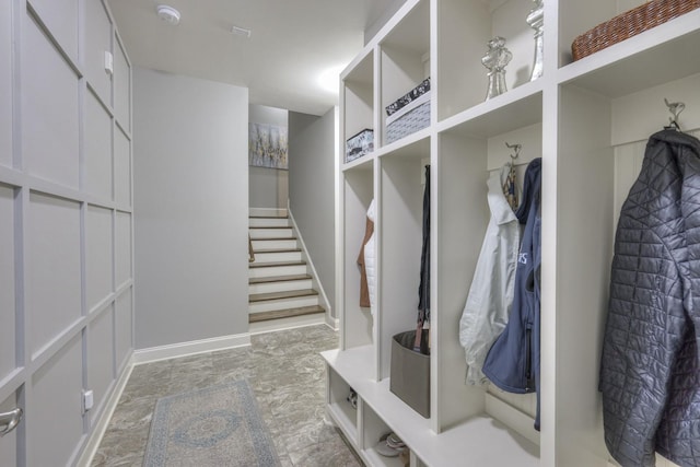 view of mudroom