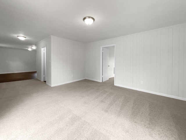 spare room with carpet floors