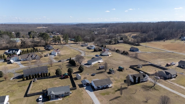 drone / aerial view
