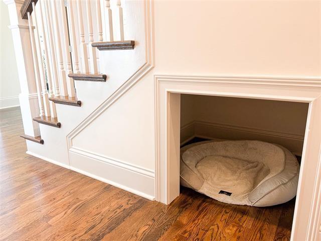 interior details featuring wood-type flooring