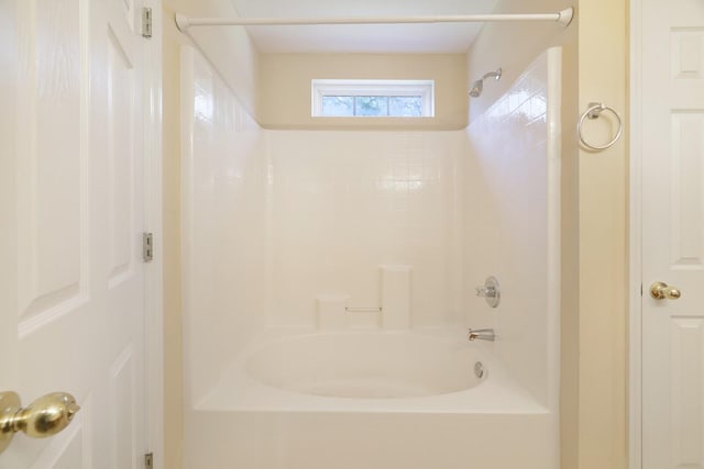 bathroom featuring tub / shower combination