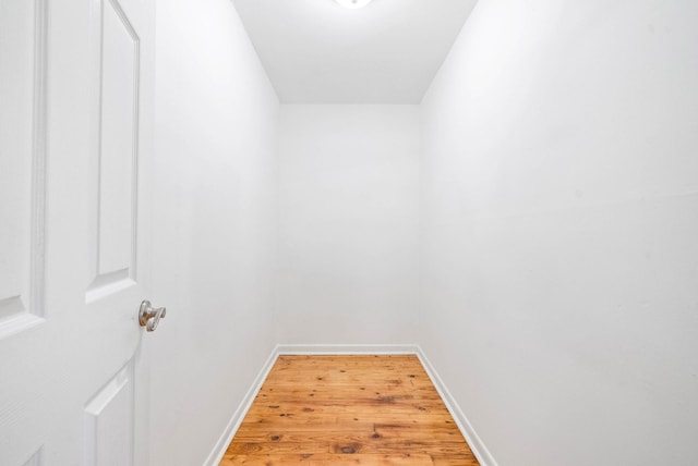 interior space featuring hardwood / wood-style flooring