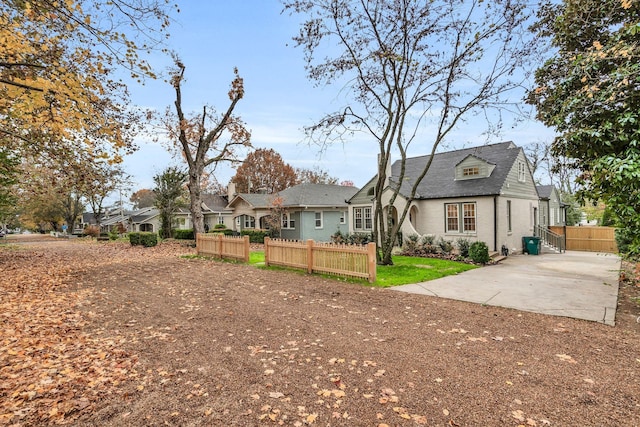 back of property featuring a patio area