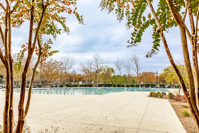 view of pool