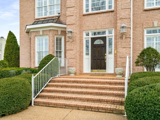 view of entrance to property