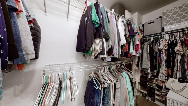 view of spacious closet