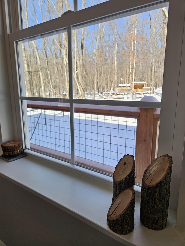 view of sitting room