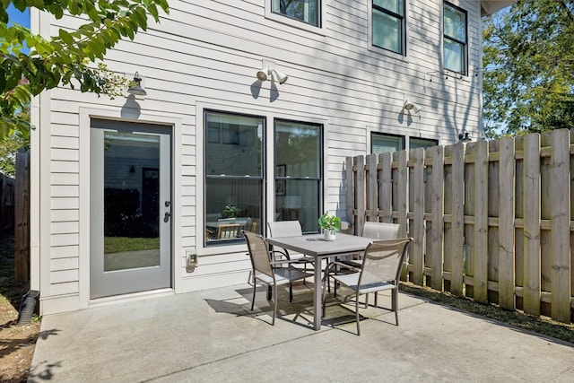 view of patio / terrace