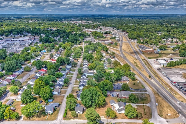 aerial view