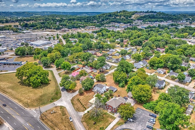 aerial view