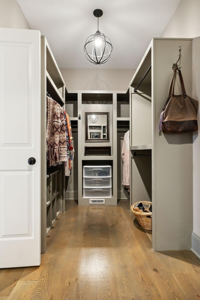 interior space featuring light hardwood / wood-style flooring