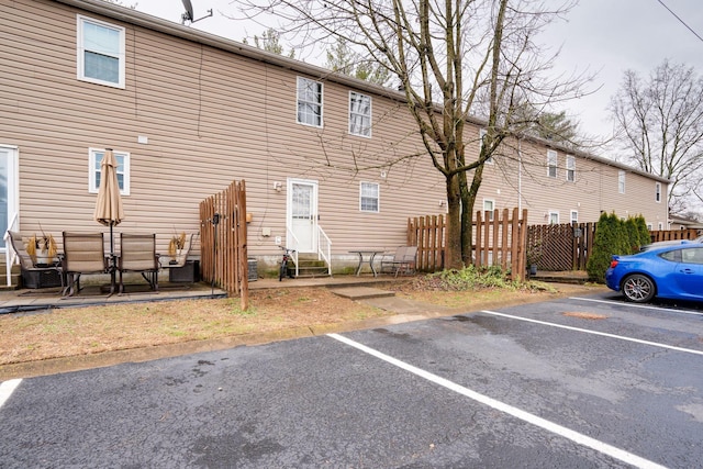 view of rear view of property