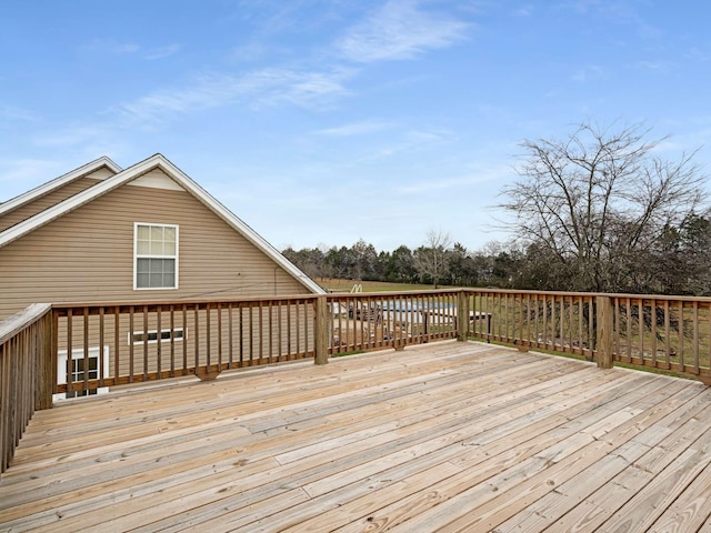 view of deck