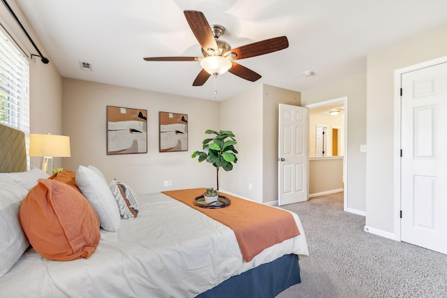 2016 Shamrock Dr, Spring Hill, TN 37174 - bedroom featuring carpet and ceiling fan