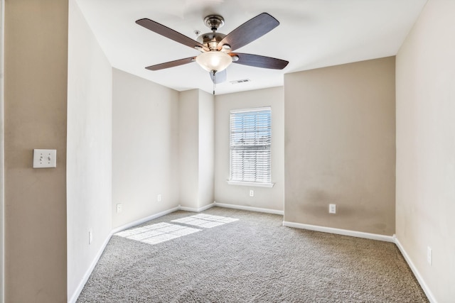 2016 Shamrock Dr, Spring Hill, TN 37174 - carpeted empty room with ceiling fan and baseboards