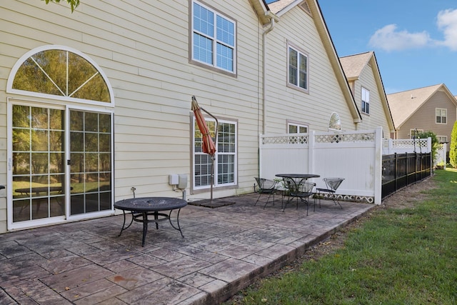 2016 Shamrock Dr, Spring Hill, TN 37174 - rear view of house featuring a patio and a shingled roof