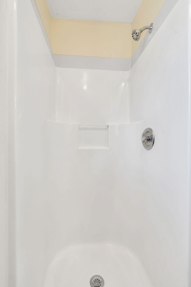 bathroom with walk in shower