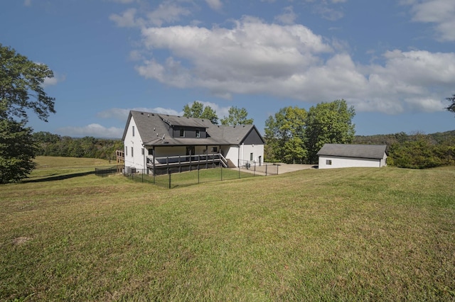 view of yard