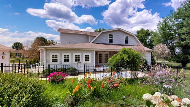 view of back of house