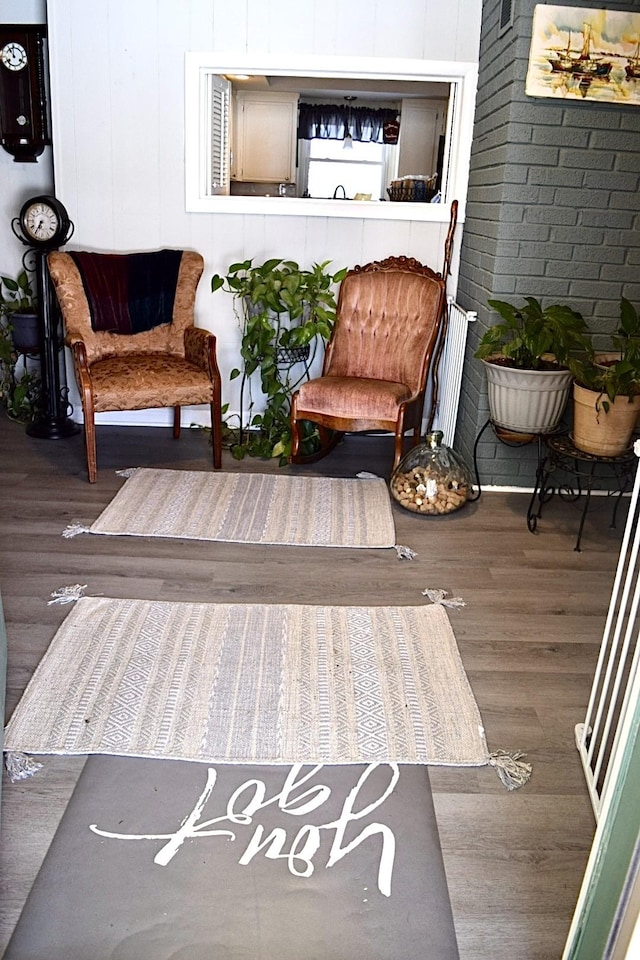 wooden balcony featuring a wooden deck