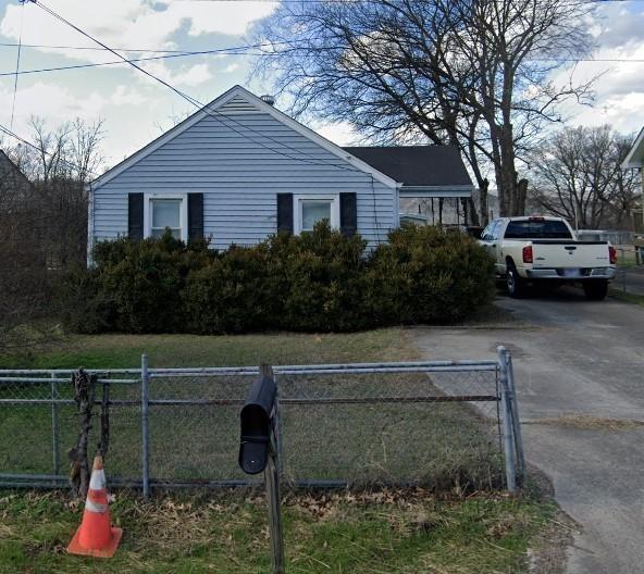 view of side of property