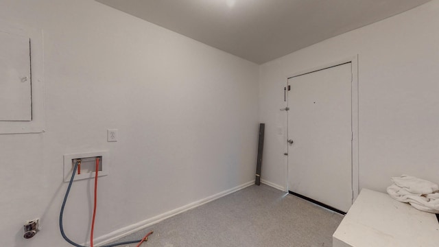 laundry room featuring hookup for a washing machine