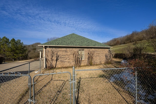 view of property exterior