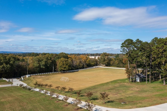 view of property's community