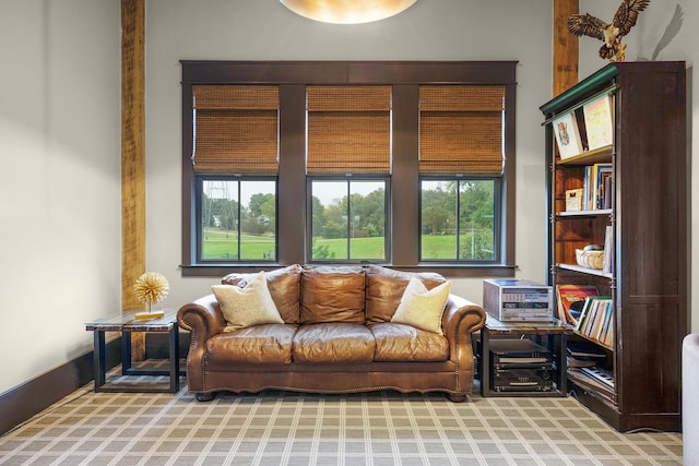 view of sitting room