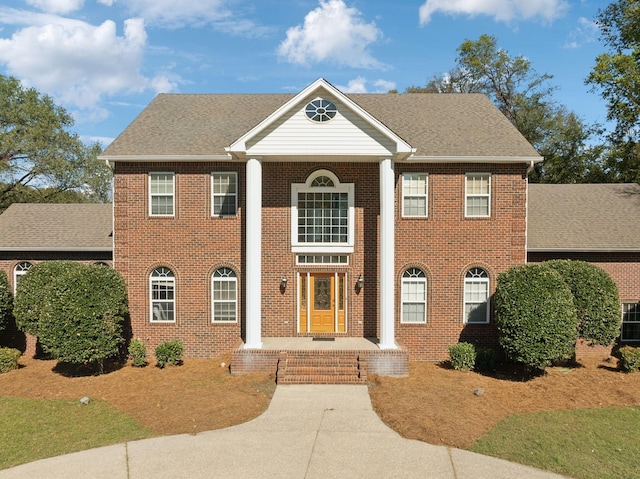 view of neoclassical / greek revival house