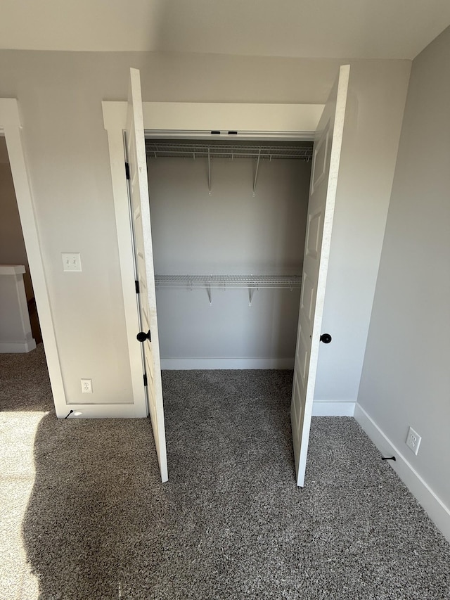 view of closet