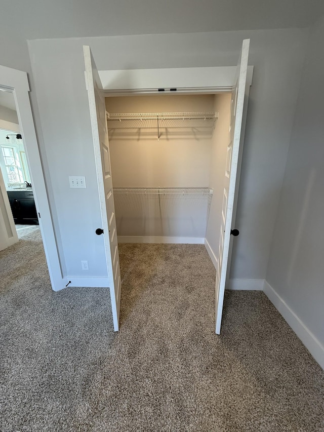 view of closet