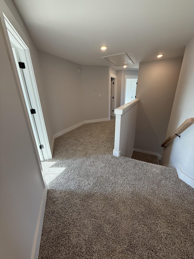 spare room with carpet flooring