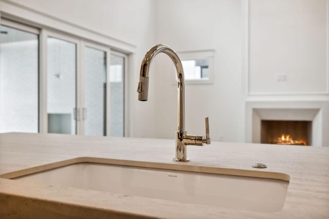 room details featuring sink