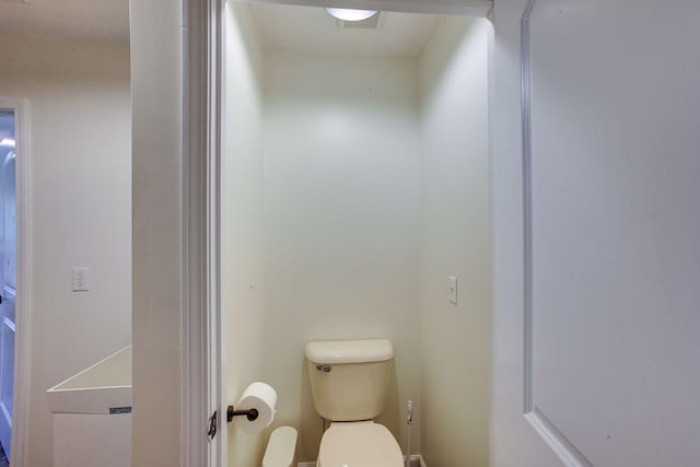 bathroom with toilet