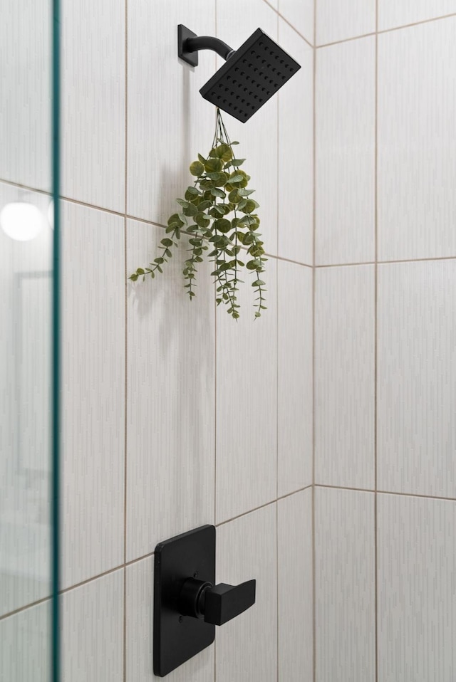 room details featuring walk in shower