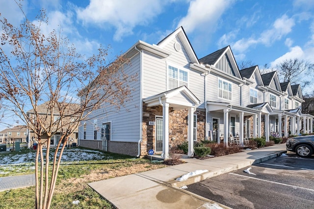 view of townhome / multi-family property