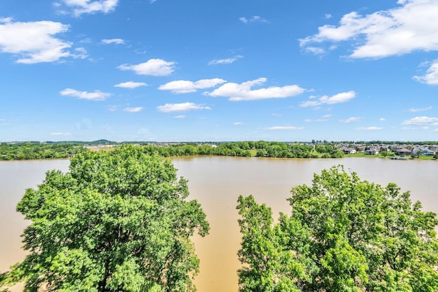 property view of water