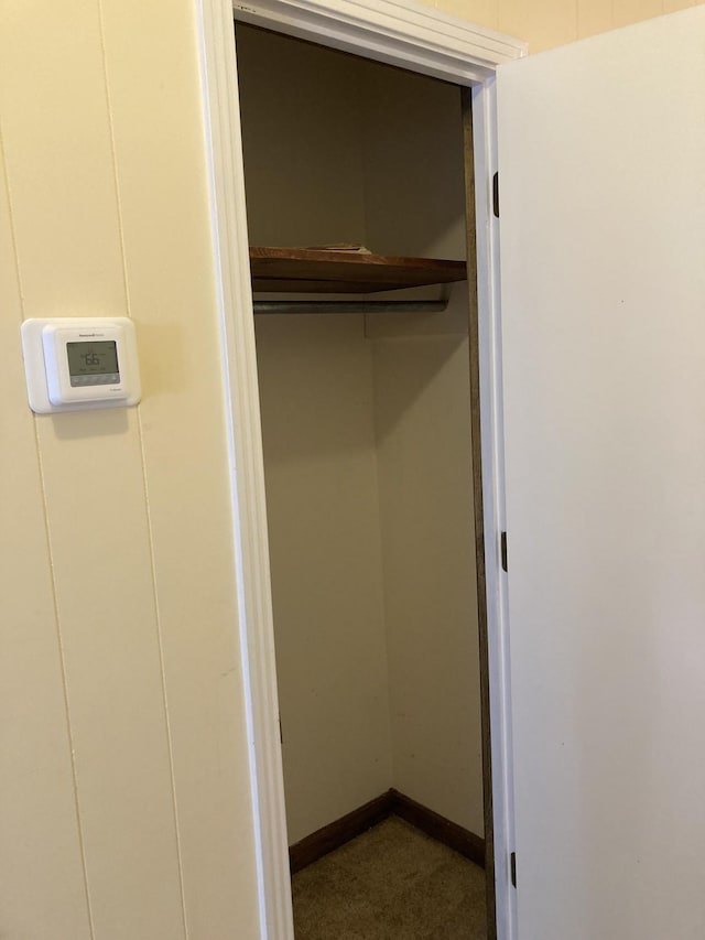 view of closet