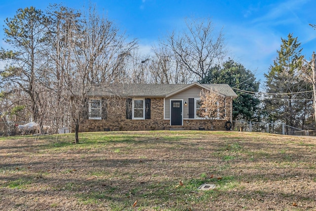 view of ranch-style home