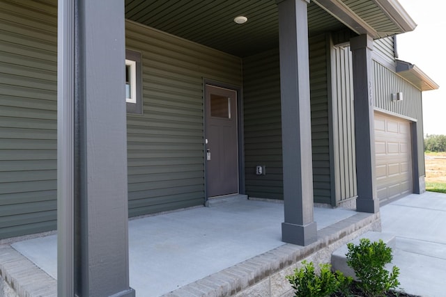 view of patio / terrace featuring covered porch