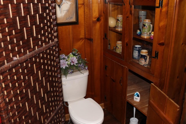 bathroom with toilet