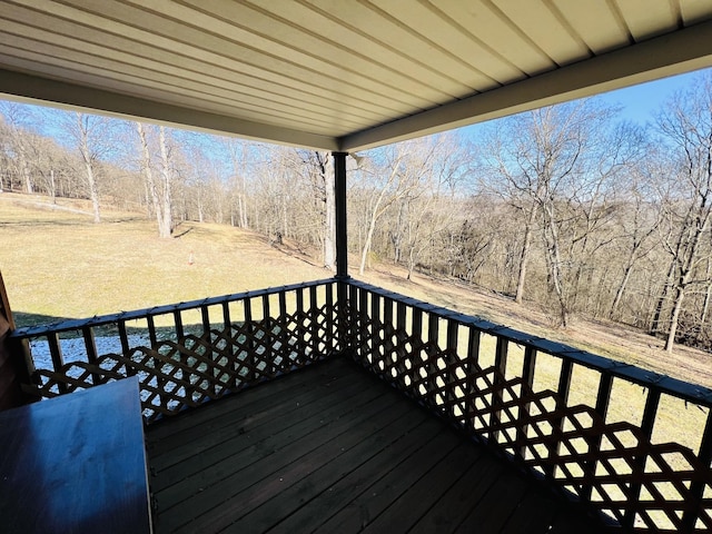 306 Turkey Creek Hwy, Carthage, TN 37030 - wooden deck featuring a lawn