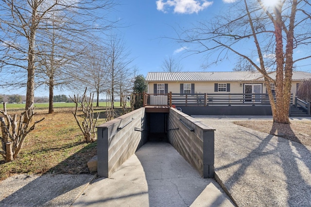 view of ranch-style home