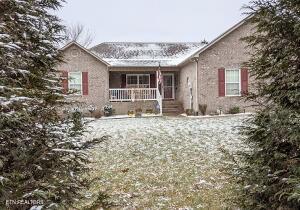 view of front of home featuring covered porch