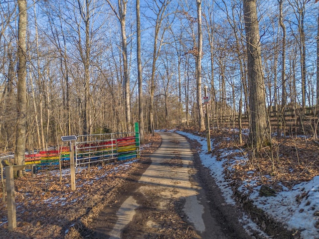 view of road