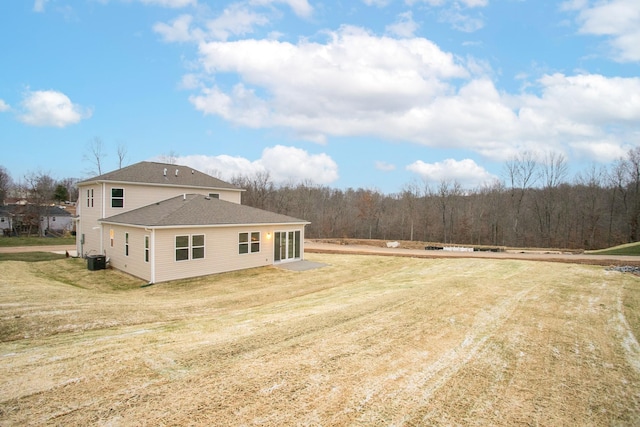 exterior space with central AC unit