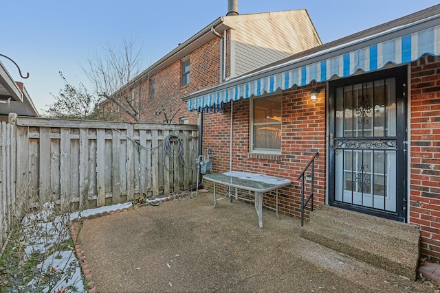 view of patio